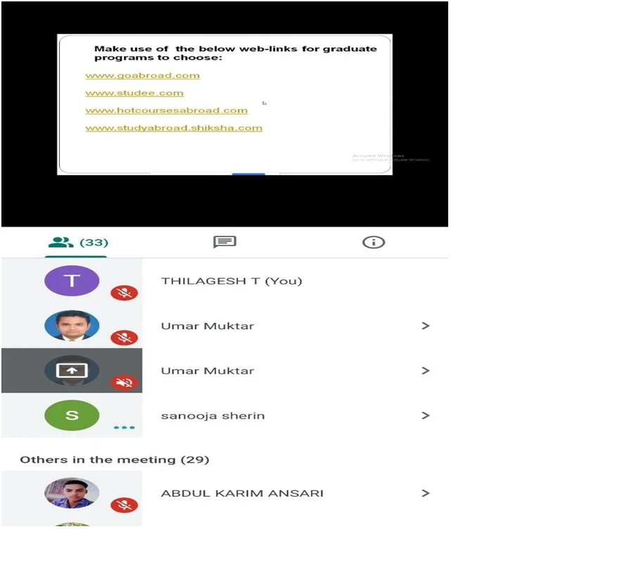 Webinar on “Opportunities of Higher Education for Electrical Engineers in Overseas” — photo 1