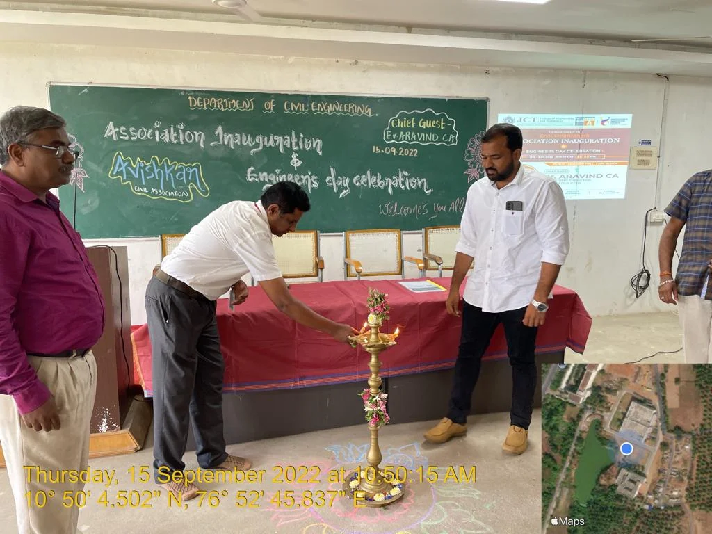 Engineers day celebration and Association Inauguration by Civil Engineering — photo 4