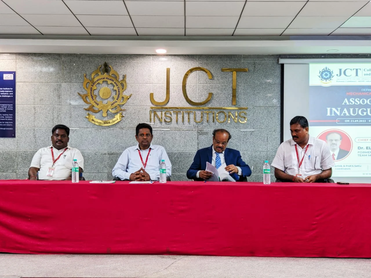 Mechanical Engineering Department Association Inauguration — photo 1