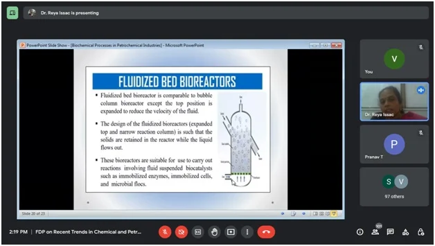 5 DAYS ONLINE FACULTY DEVELOPMENT PROGRAM on “RECENT TRENDS IN CHEMICAL AND PETROCHEMICAL INDUSTRIES” — photo 3