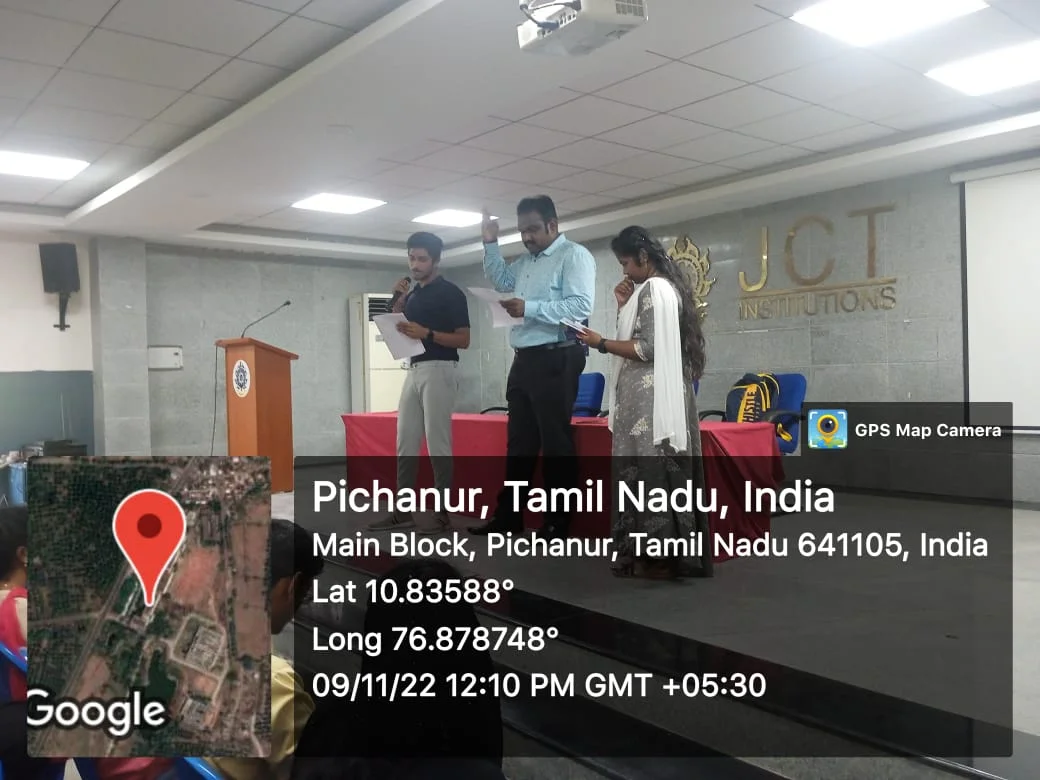 First Year Inauguration & Orientation Programme  JCT Aarunya 2022 for 2022-2023 Batch — photo 34