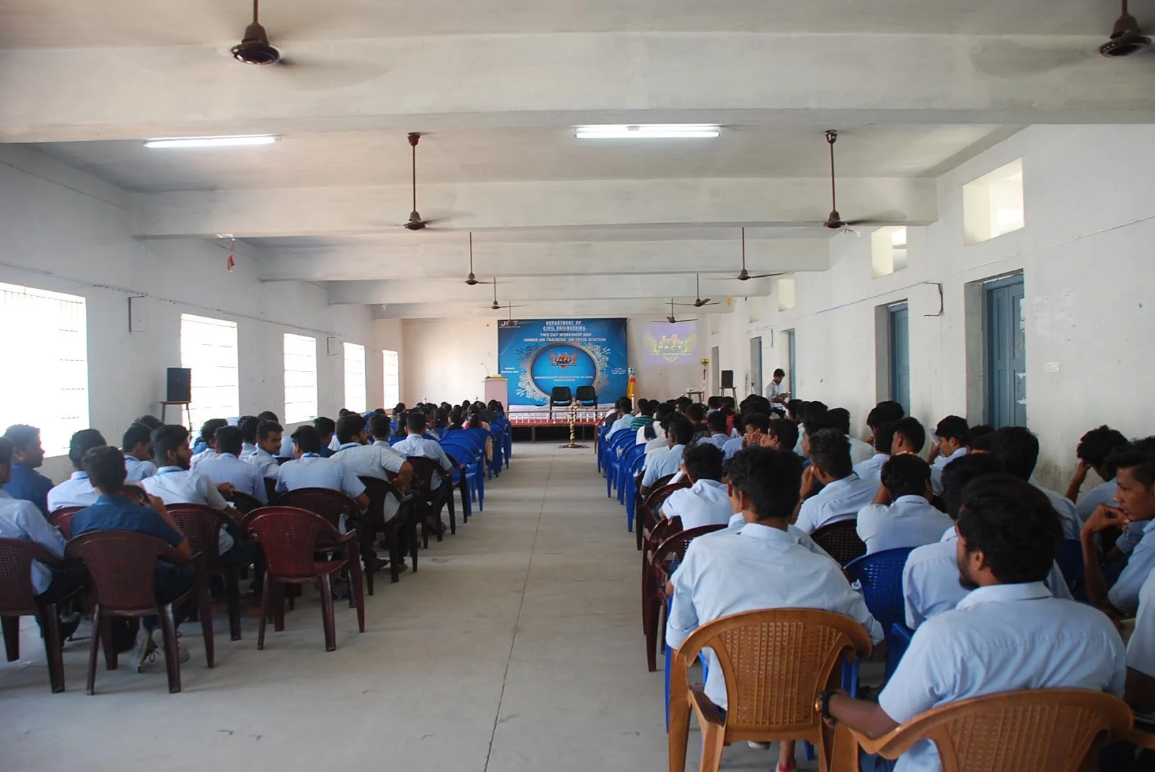 Two Day Workshop and Hands on Training on “Total Station” Organized by Dept of Civil Engineering on 21st and 22nd December 2017 — photo 1