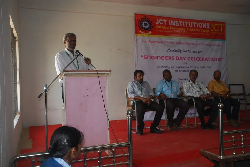 Engineers Day Celebration-2018 Organized by Jct Polytechnic College on 15th September 2018 — photo 9