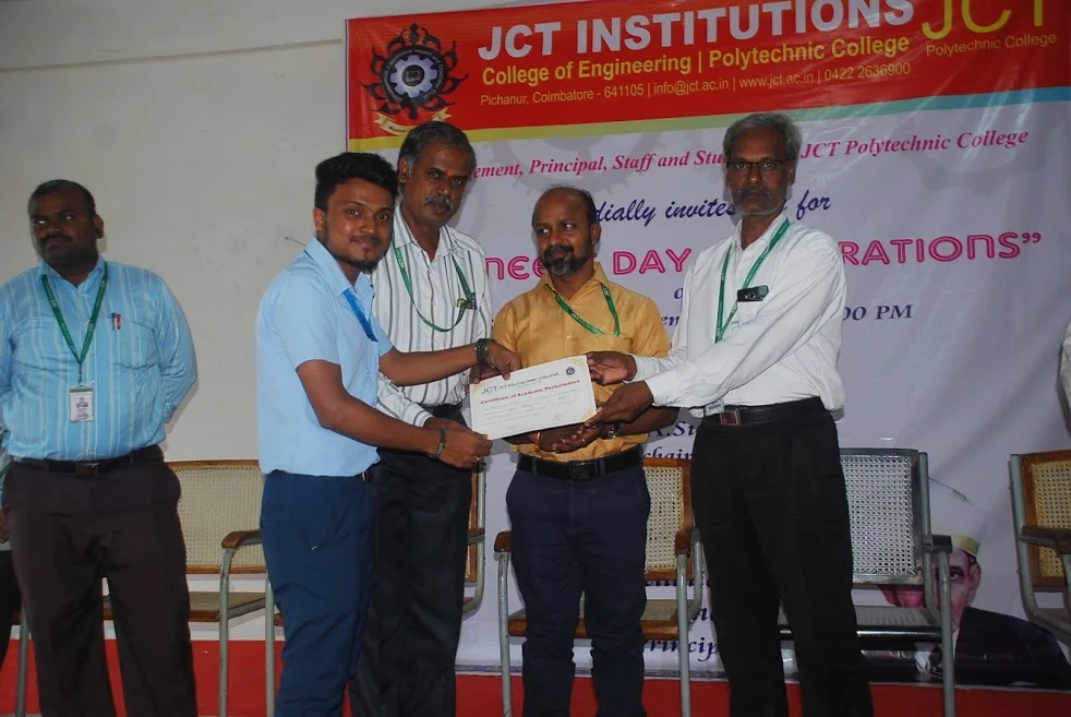Engineers Day Celebration-2018 Organized by Jct Polytechnic College on 15th September 2018 — photo 14