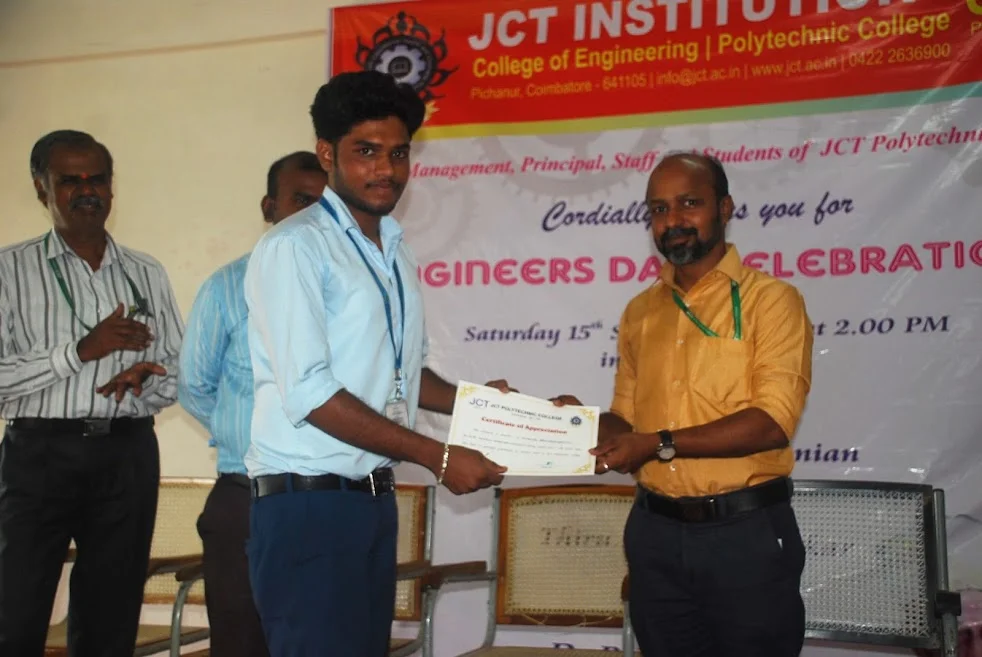 Engineers Day Celebration-2018 Organized by Jct Polytechnic College on 15th September 2018 — photo 28