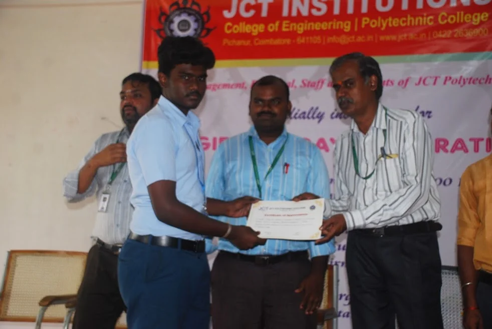 Engineers Day Celebration-2018 Organized by Jct Polytechnic College on 15th September 2018 — photo 49