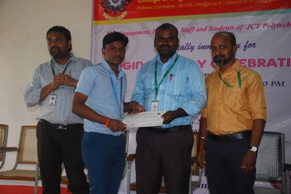 Engineers Day Celebration-2018 Organized by Jct Polytechnic College on 15th September 2018 — photo 55