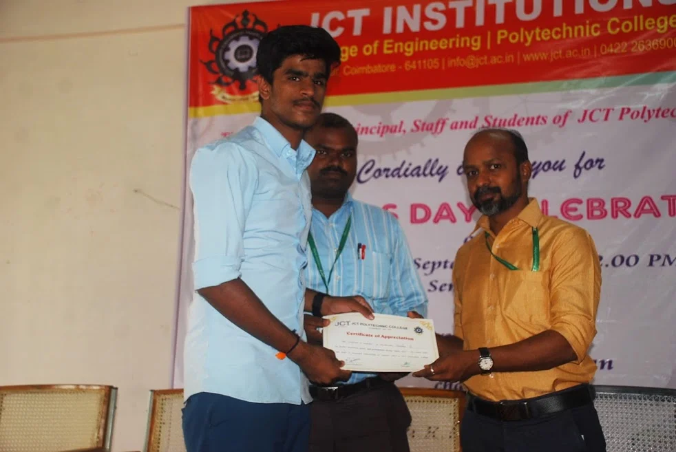 Engineers Day Celebration-2018 Organized by Jct Polytechnic College on 15th September 2018 — photo 61