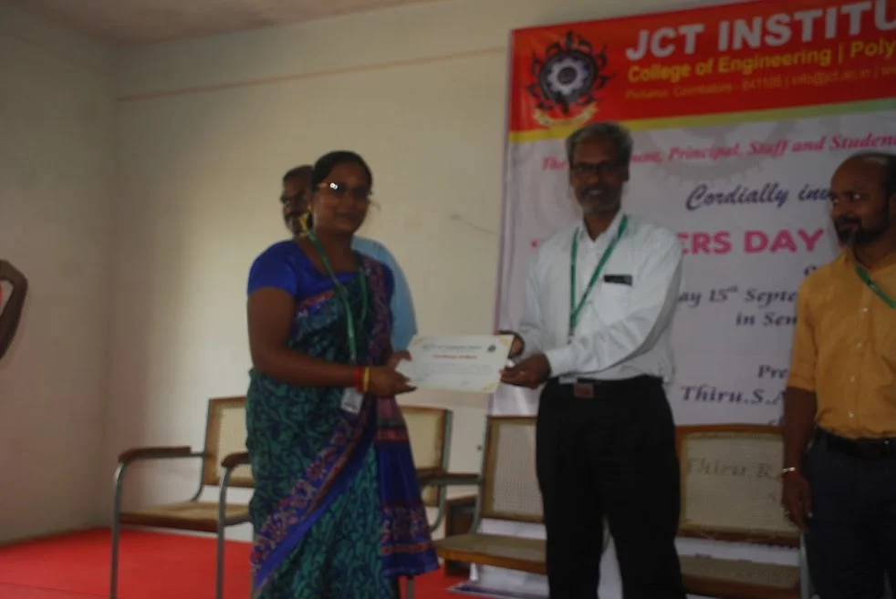 Engineers Day Celebration-2018 Organized by Jct Polytechnic College on 15th September 2018 — photo 66