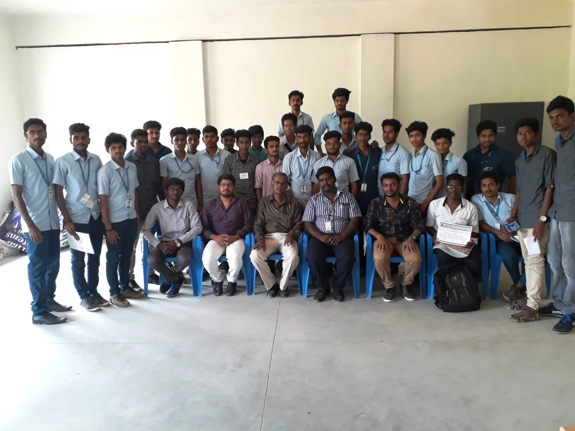 Electrixo 2018-choice Based Programmes (3 Workshops and Symposium With Technical Events) Organized by Department of Eee,jct Polytechnic College on 09th & 10th February 2018. — photo 14