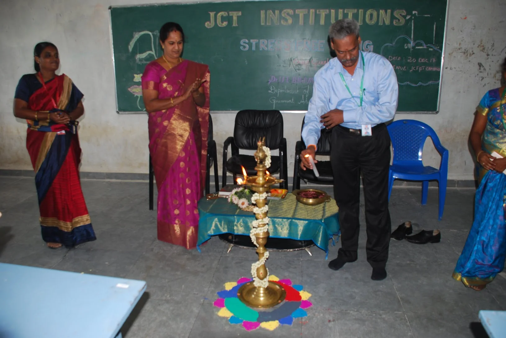 Women Empowerment Cell, Jct Polytechnic College Organized a “stress Free Living” Program on 20.12.2017. — photo 16