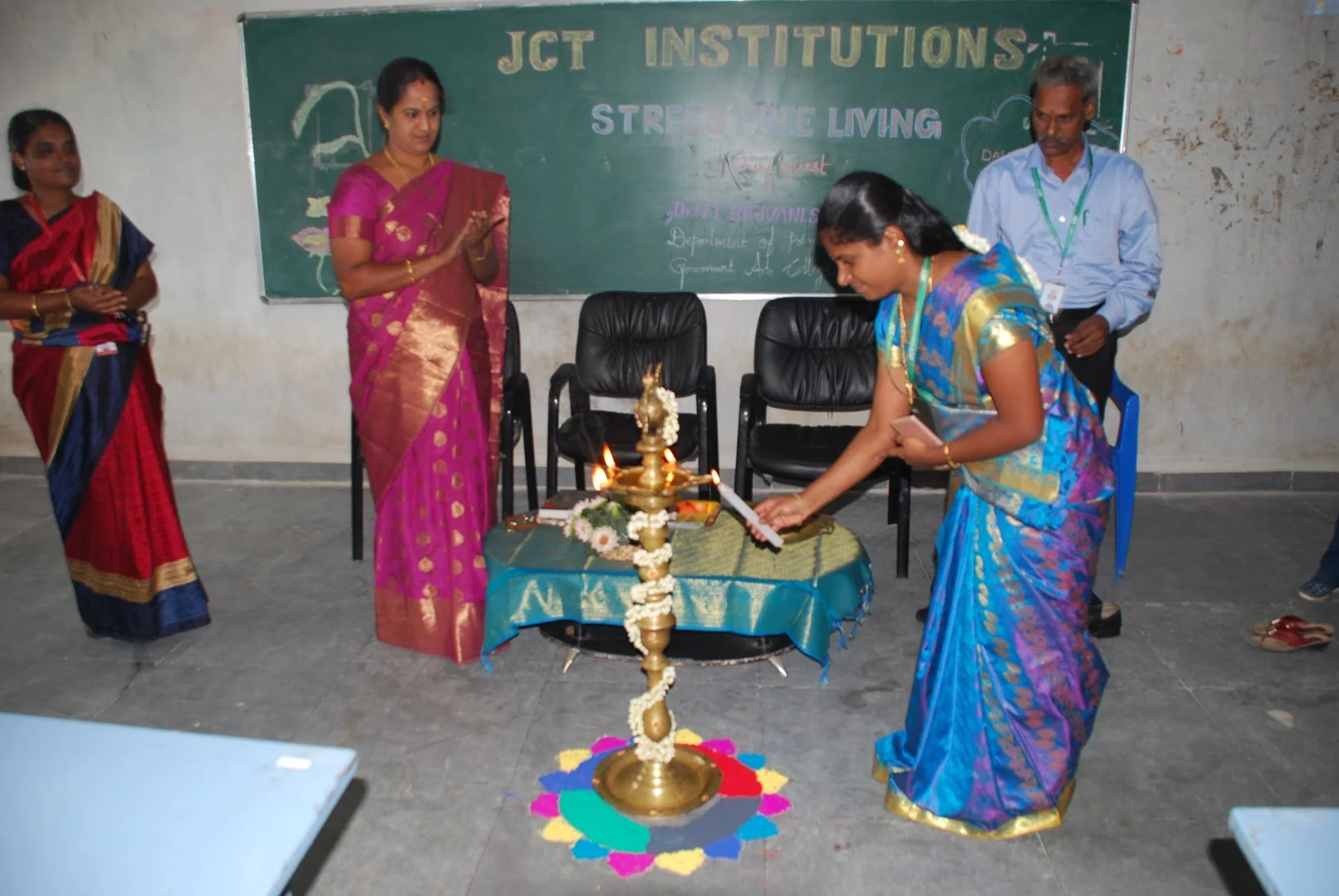Women Empowerment Cell, Jct Polytechnic College Organized a “stress Free Living” Program on 20.12.2017. — photo 17