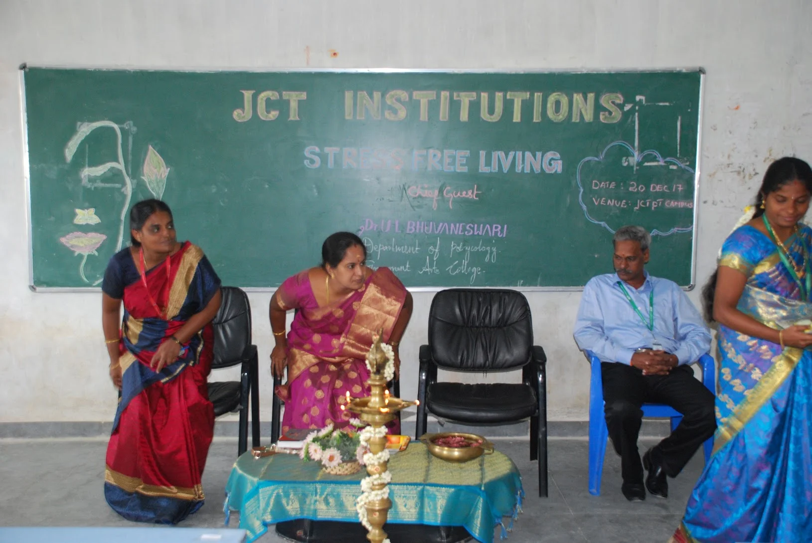 Women Empowerment Cell, Jct Polytechnic College Organized a “stress Free Living” Program on 20.12.2017. — photo 19