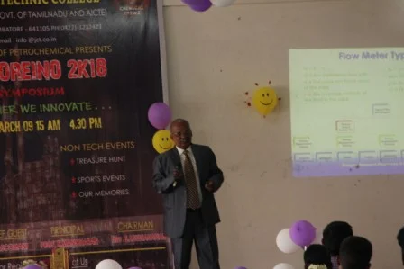 Petroreino 2k18- Technical Symposium Organized by Department of Pce, Jct Polytechnic College on 09th March 2018 — photo 17