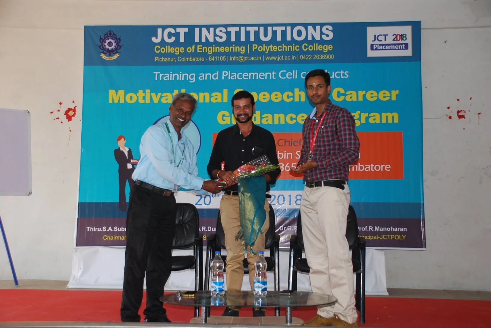 “motivational Speech and Career Guidance Program” Organized by Jct Polytechnic College on 20th March 2018 — photo 13