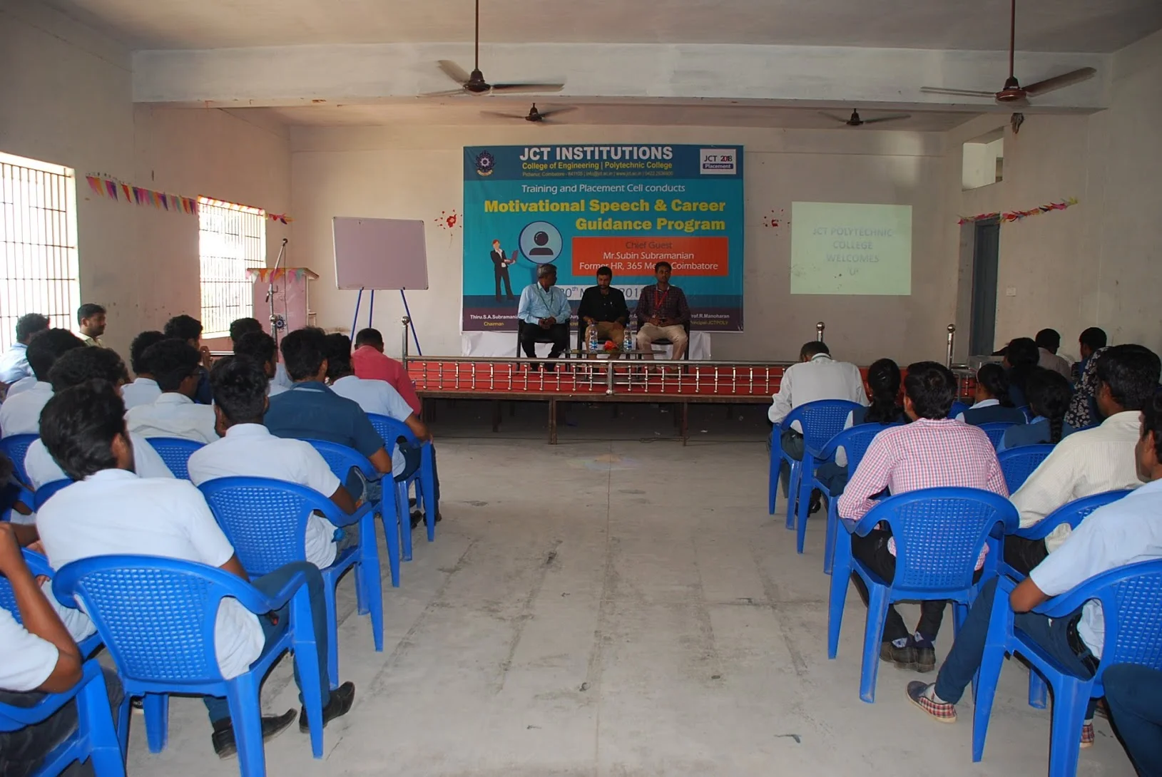“motivational Speech and Career Guidance Program” Organized by Jct Polytechnic College on 20th March 2018 — photo 25
