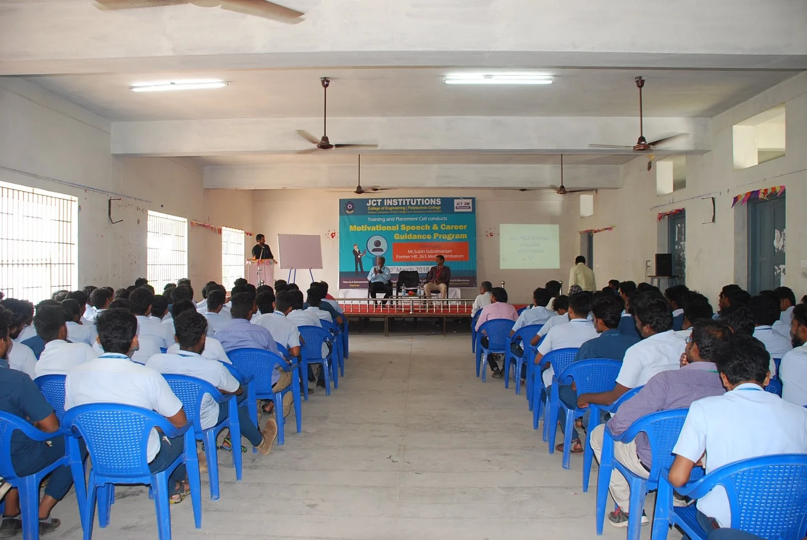 “motivational Speech and Career Guidance Program” Organized by Jct Polytechnic College on 20th March 2018 — photo 28