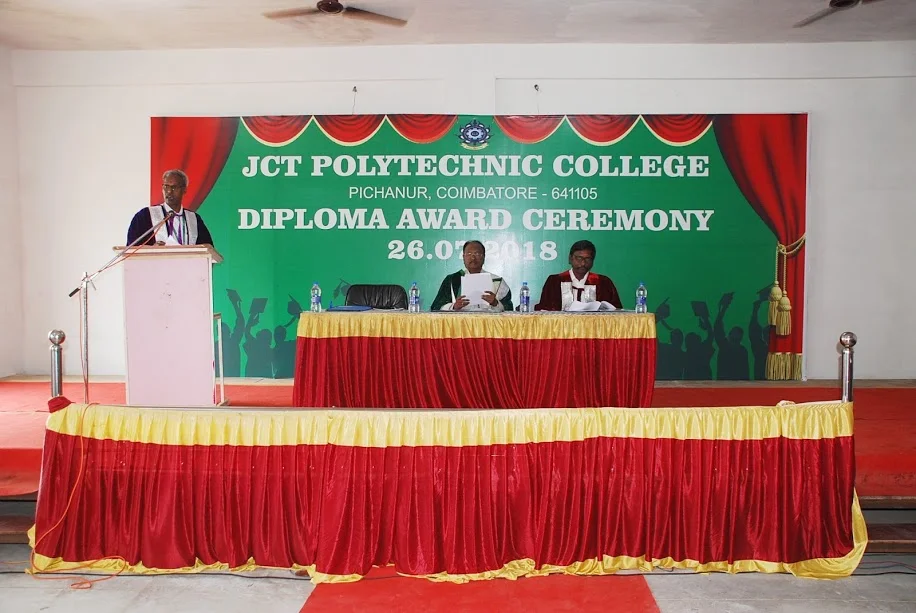 Diploma Award Cermony – 2018 Organized by Jct Polytechnic College on 26th July 2018 — photo 3