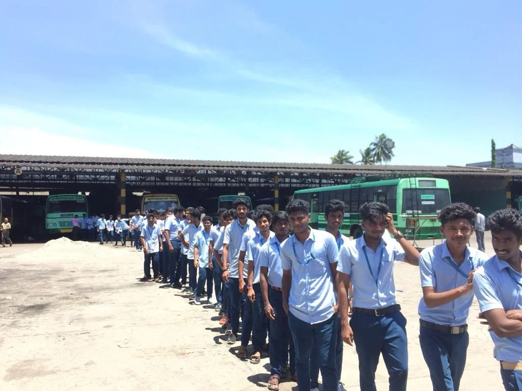 Industrial Visit to Tamilnadu State Transport Corporation,pollachi Coimbatore Organized by Department of Mechanical Engineering , Jct Polytechnic College on 20th September 2018 — photo 5