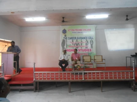 Awareness Programme on Higher Studies for Final Year Students Organized by Career Guidance Cell, Jct Polytechnic College on 27th September 2018 — photo 3