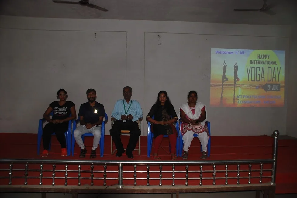 International Yoga Day Celebration Organized by Jct Polytechnic College,coimbatore on 21.06.2019 — photo 1