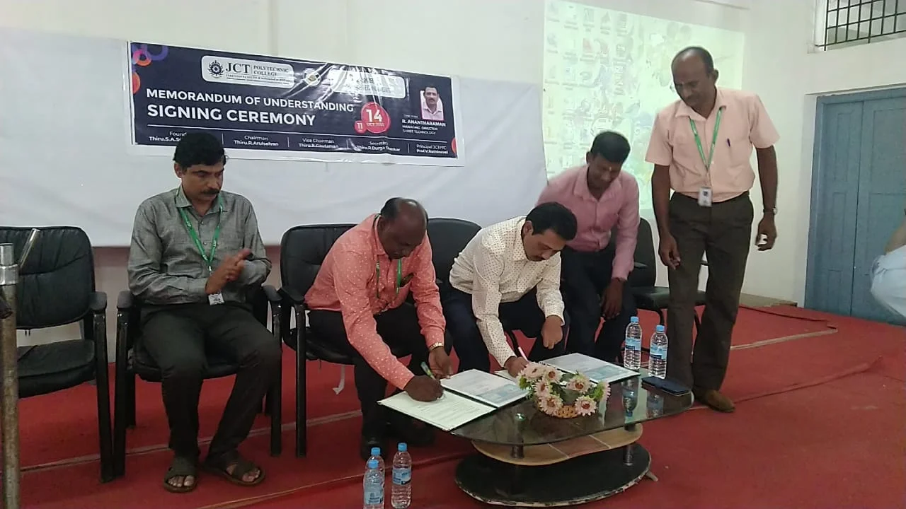 Department of Electrical and Electronics Engineering has signed MOU with SHREE TECHNOLOGY, Coimbatore — photo 2