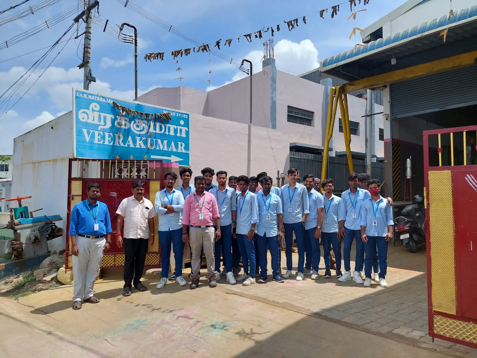 Department of Mechanical Engineering has went for one day Industrial visit at Veerakumar Industries — photo 3